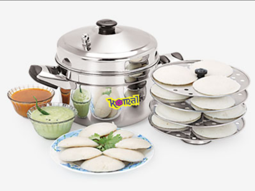 Eris Steel Cooker with 4x4 Idli Stand