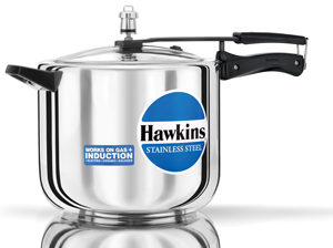 Hawkins (HSS10) 10 Liters Stainless Steel Pressure Cooker
