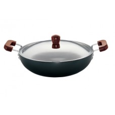 Futura (AD75S) 7.5 Liters Deep Fry Pan with Lid, Hard Anodized