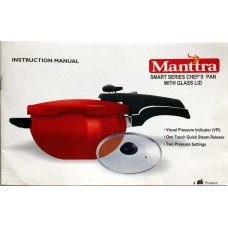 Manttra Instruction & Recipe Book Chef s Pan