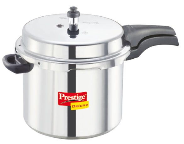 Prestige 10 Liter Aluminum Deluxe Pressure Cooker