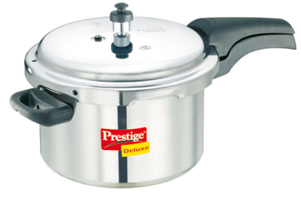 Prestige 5 Liter Aluminum Deluxe Pressure Cooker