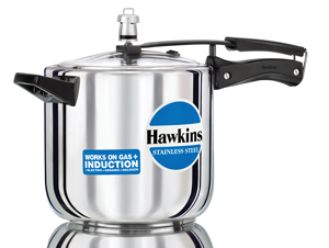 Hawkins (HSS60) 6 Liters Stainless Steel Pressure Cooker