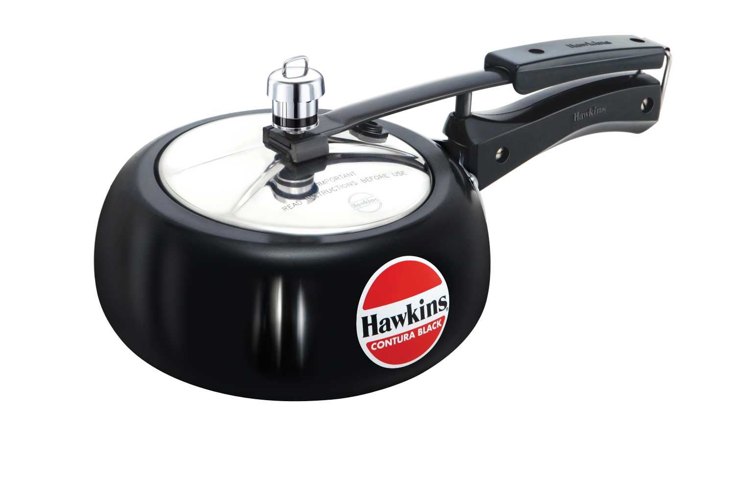 Hawkins (CB20) 2 Liters Contura Hard Anodized SS Lid Pressure Cooker