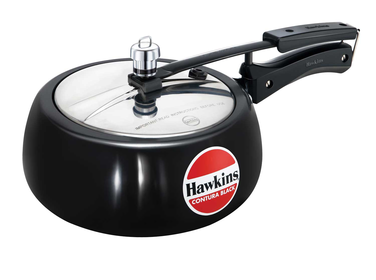 Hawkins (CB35) 3.5 Liters Contura Hard Anodized SS Lid Pressure Cooker