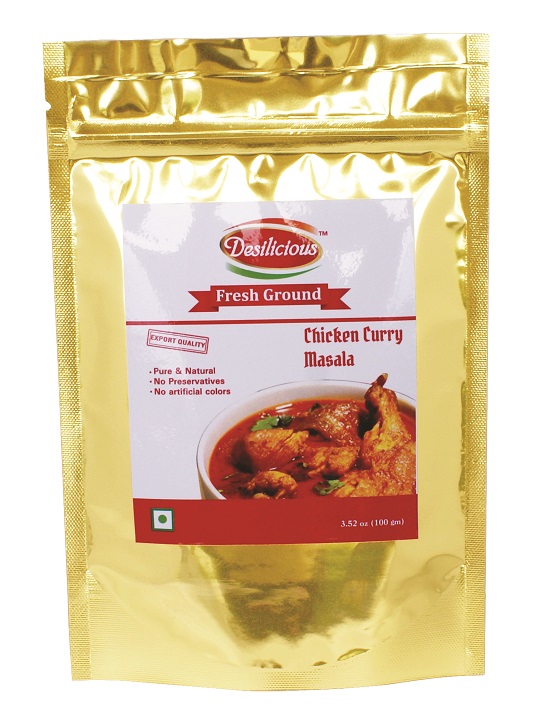Desilicious Chicken Curry Masala