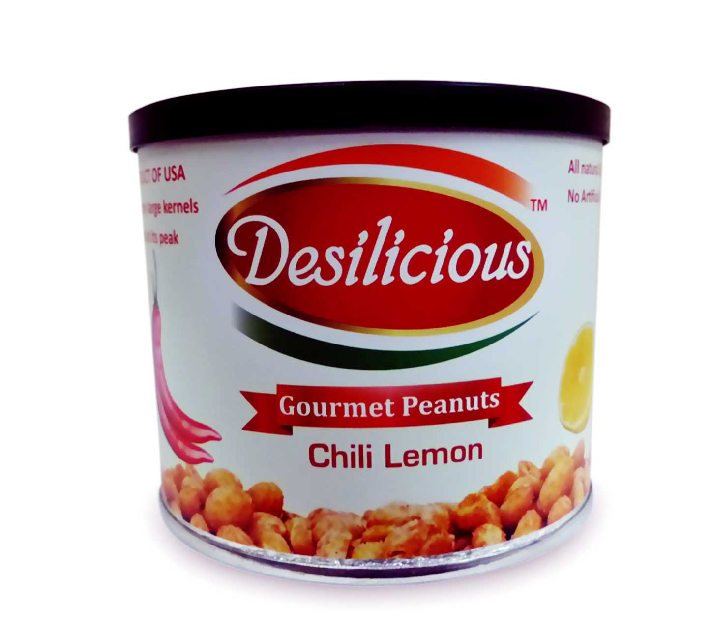 Desilicious Chili Lemon Gourmet Seasoned Peanuts