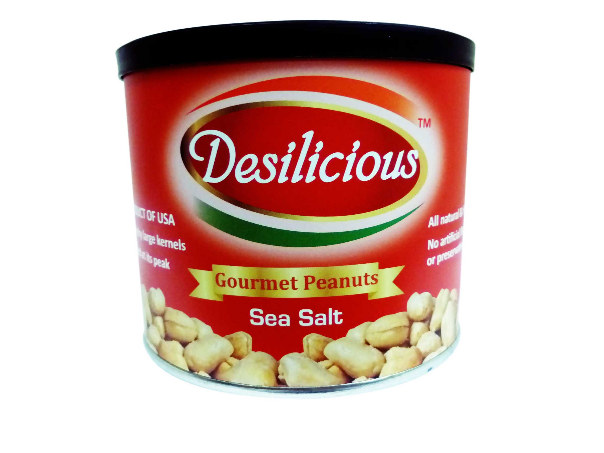 Desilicious Sea Salt Gourmet Peanuts