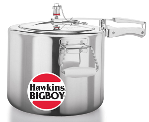Hawkins (BB18) 18 Liters Aluminum Big Boy Pressure Cooker