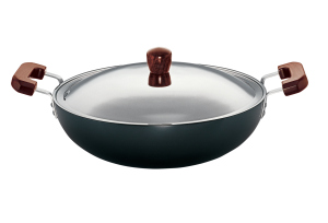 Futura (AD75S) 7.5 Liters Deep Fry Pan with Lid, Hard Anodized