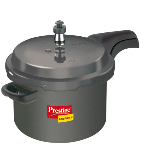 Prestige 5 Liters Deluxe Hard Anodized Pressure Cooker