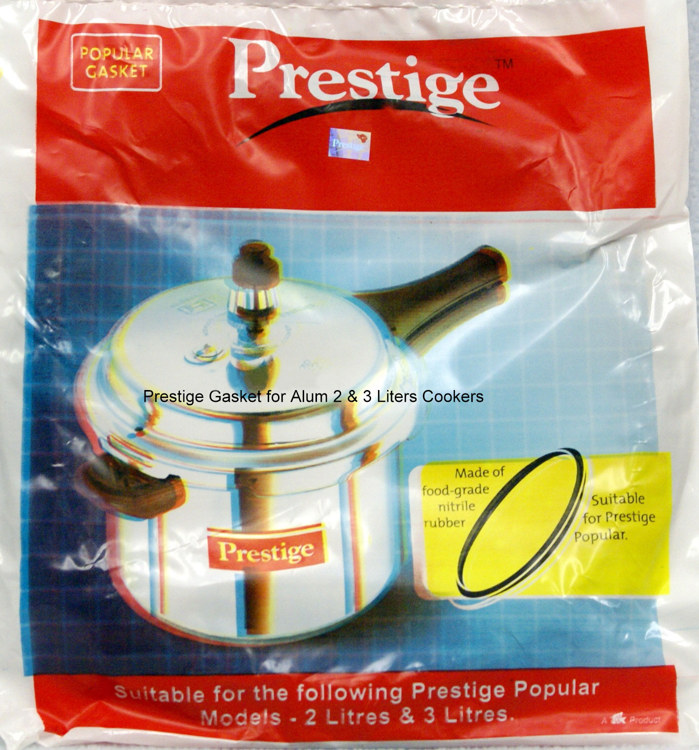 Prestige Gasket for Aluminum Cookers 2-3 Liters