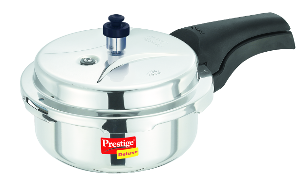 Prestige 2 Liters Stainless Steel Deluxe Pressure Cooker