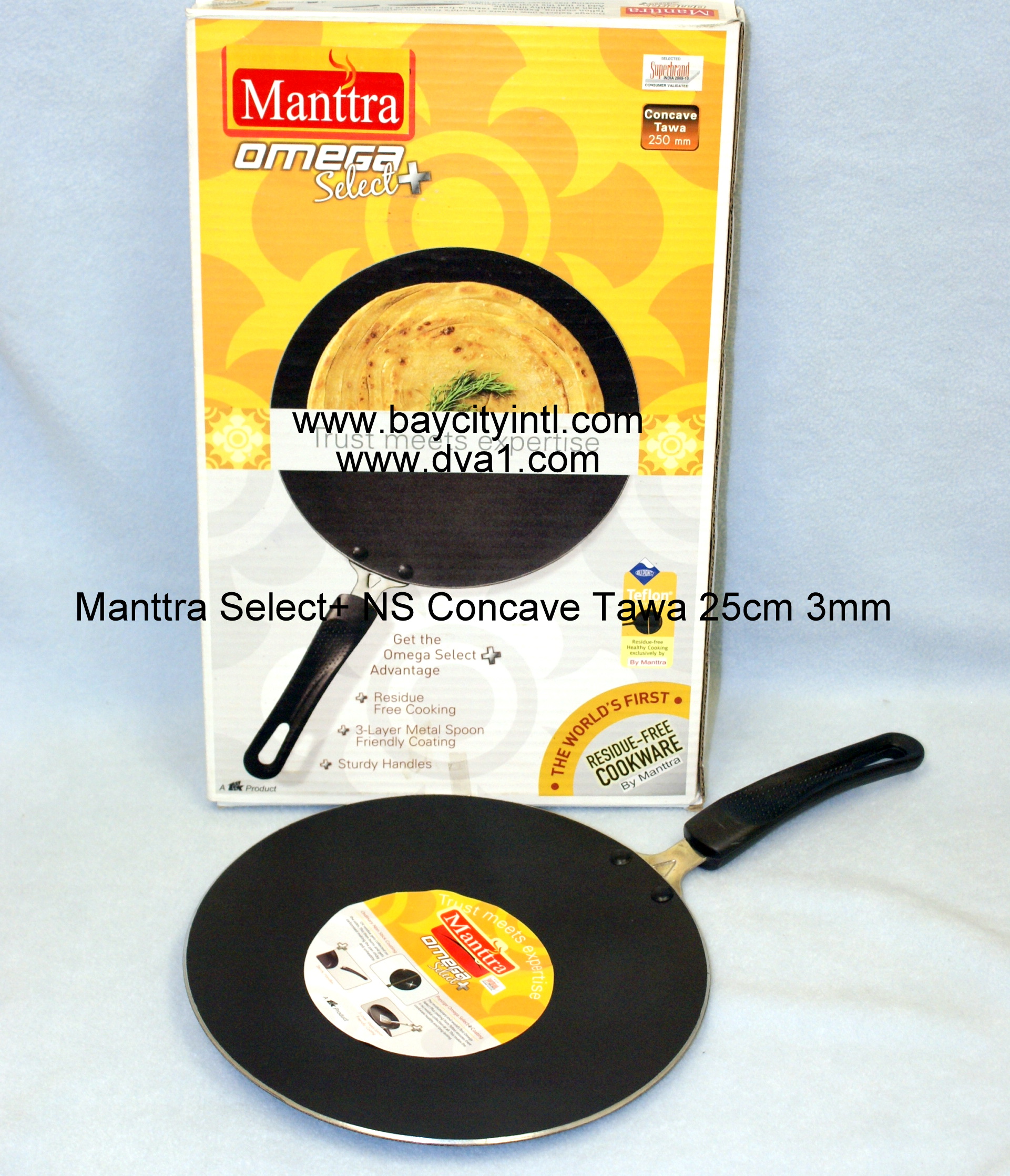 Manttra 25cm Prestige Non Stick Griddle Tawa 30712
